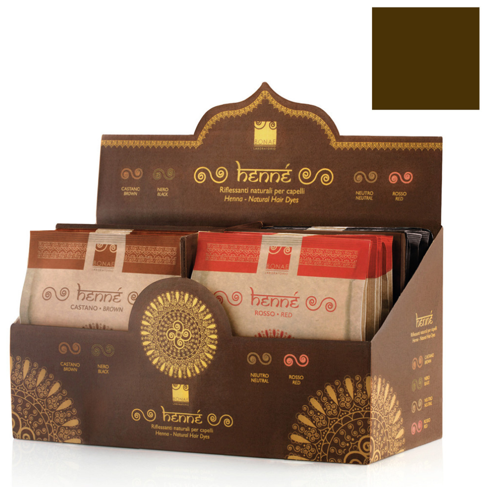 Henna Reflexos Naturais para Cabelo Castanho 40g - Labor Pro