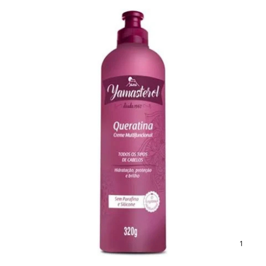 Creme Multifuncional Queratina 320g - Yamasterol