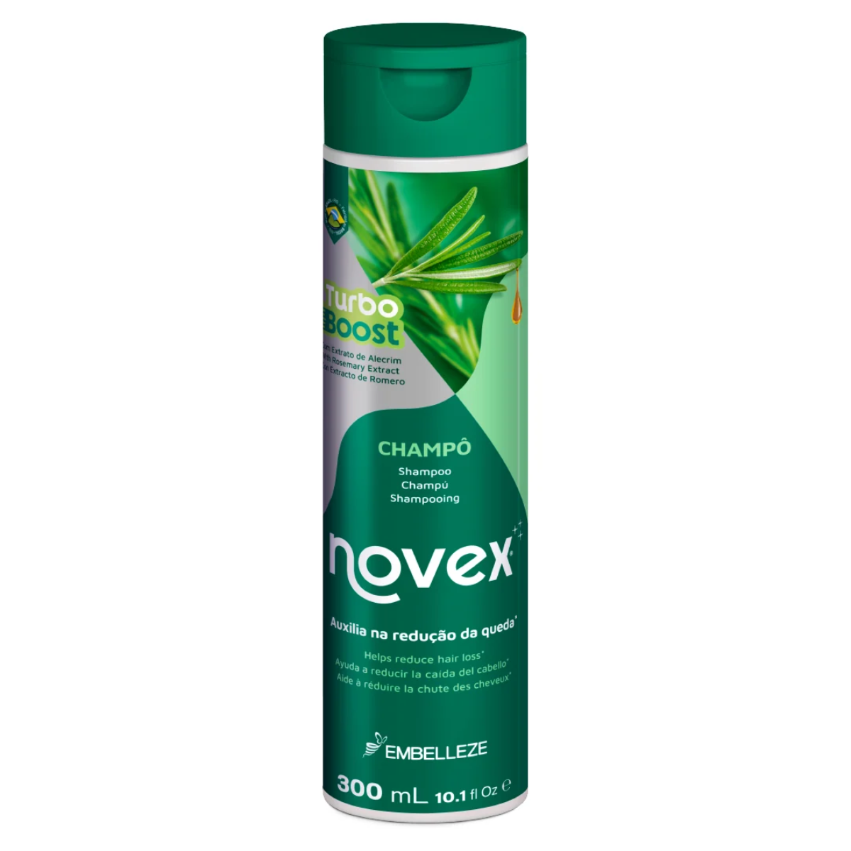 Champô Antiqueda Turbo Boost 300ml - Novex
