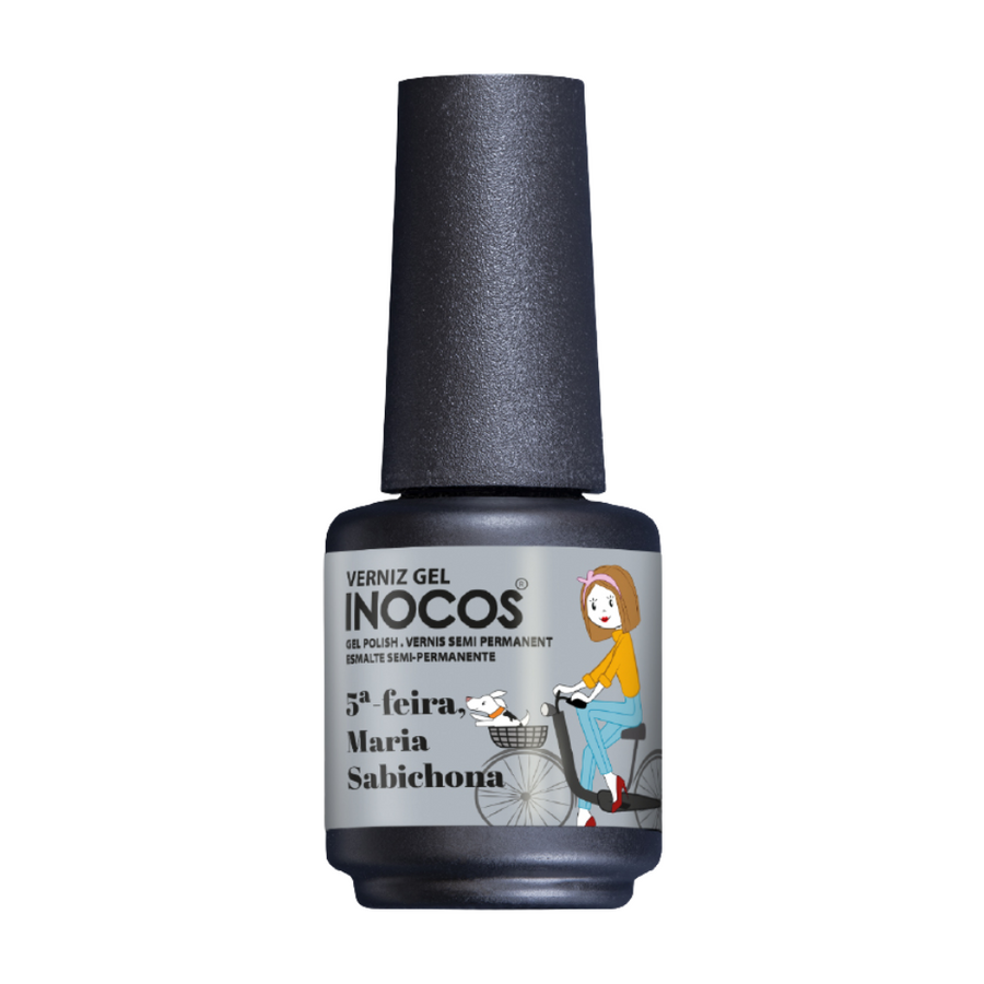 Verniz Gel 5Fa Maria Sabichona 15ml - Inocos