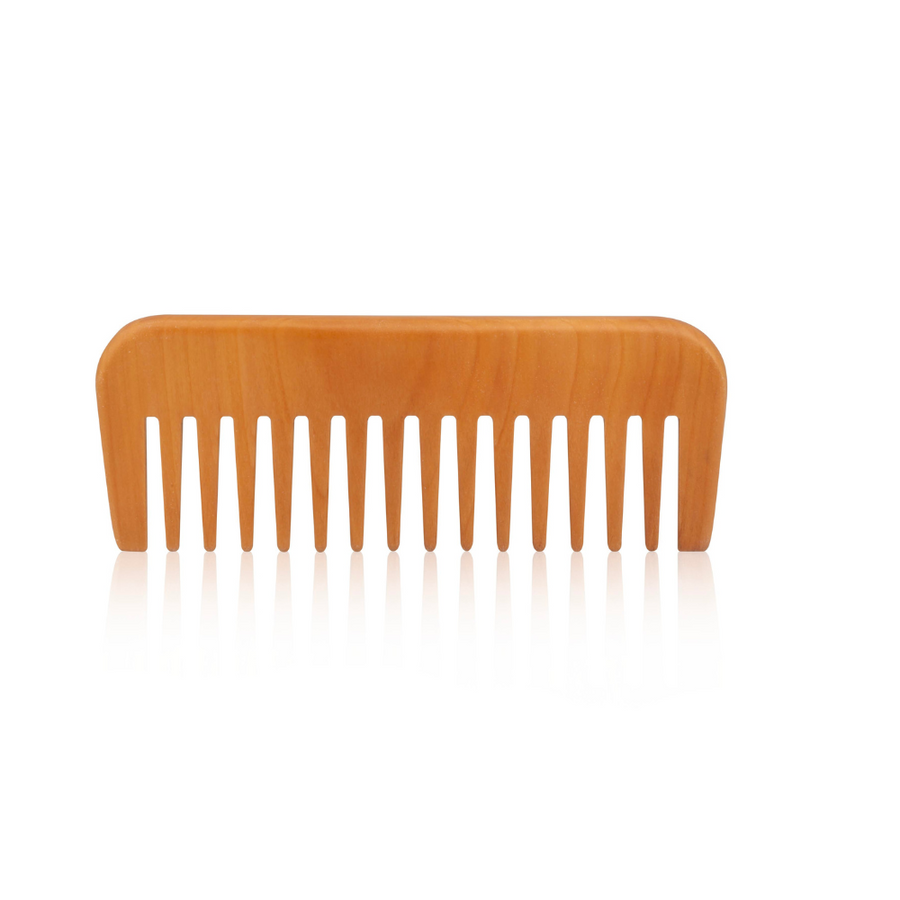 Pente de Madeira para Cabelo Afro 13mm - Labor Pro