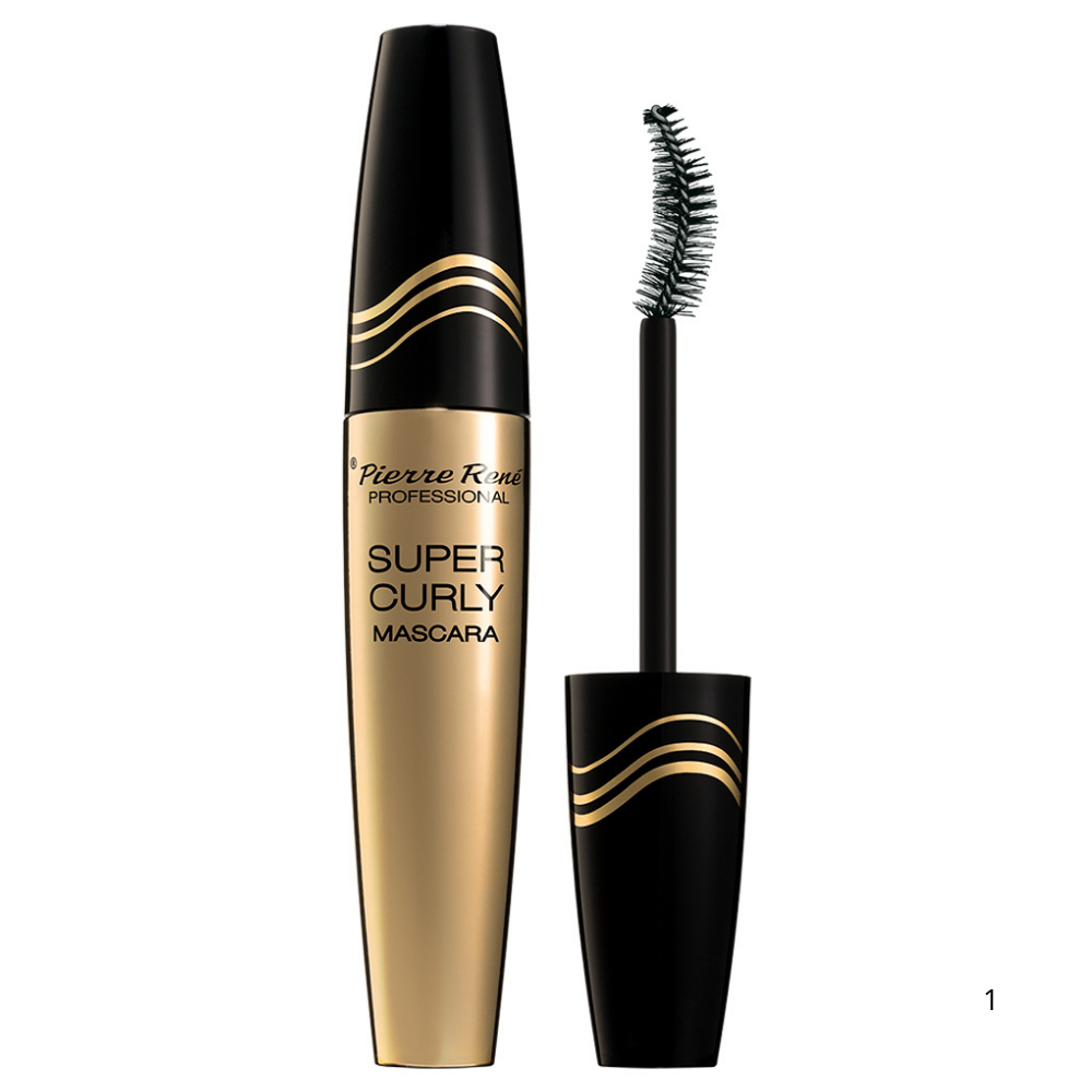 Pierre Rene'-Mascara Super Curly -Preto