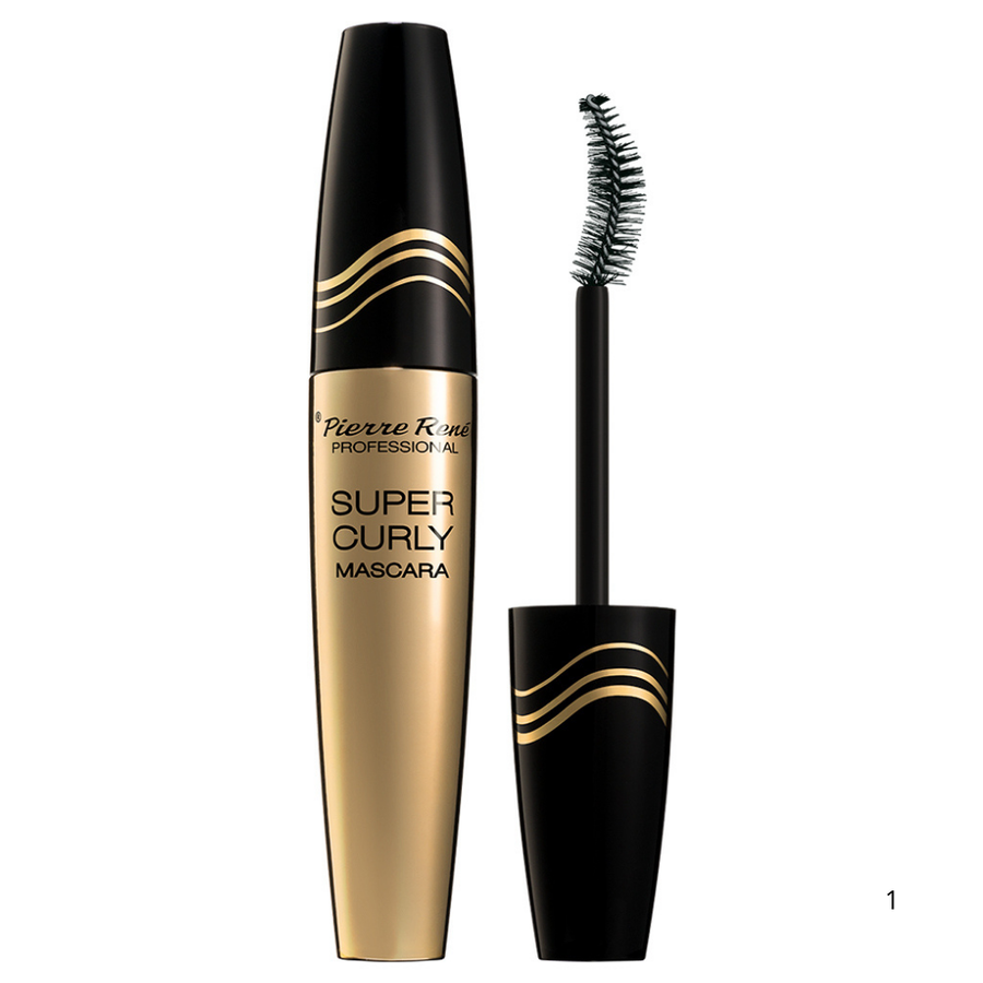 Pierre Rene'-Mascara Super Curly -Preto