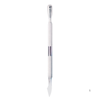 Purple Premium Cuticle Pusher 11 in Stainless Steel 130mm