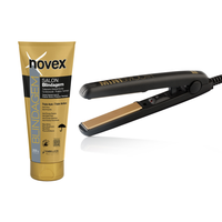 Novex Kit Blindagem Capilar 200g + Mini Prancha de Cabelo (2 produtos)