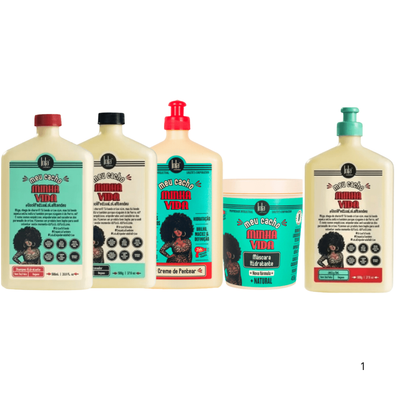 Kit Lola Cosmetics Meu Cacho Minha Vida Home Care (4 Produtos)