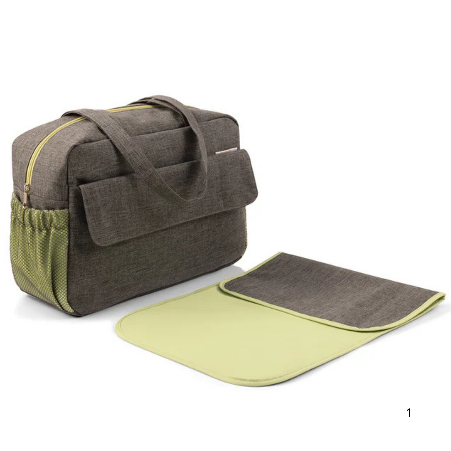 Bolsa de Fraldas Mamãe e Bebê - Natura