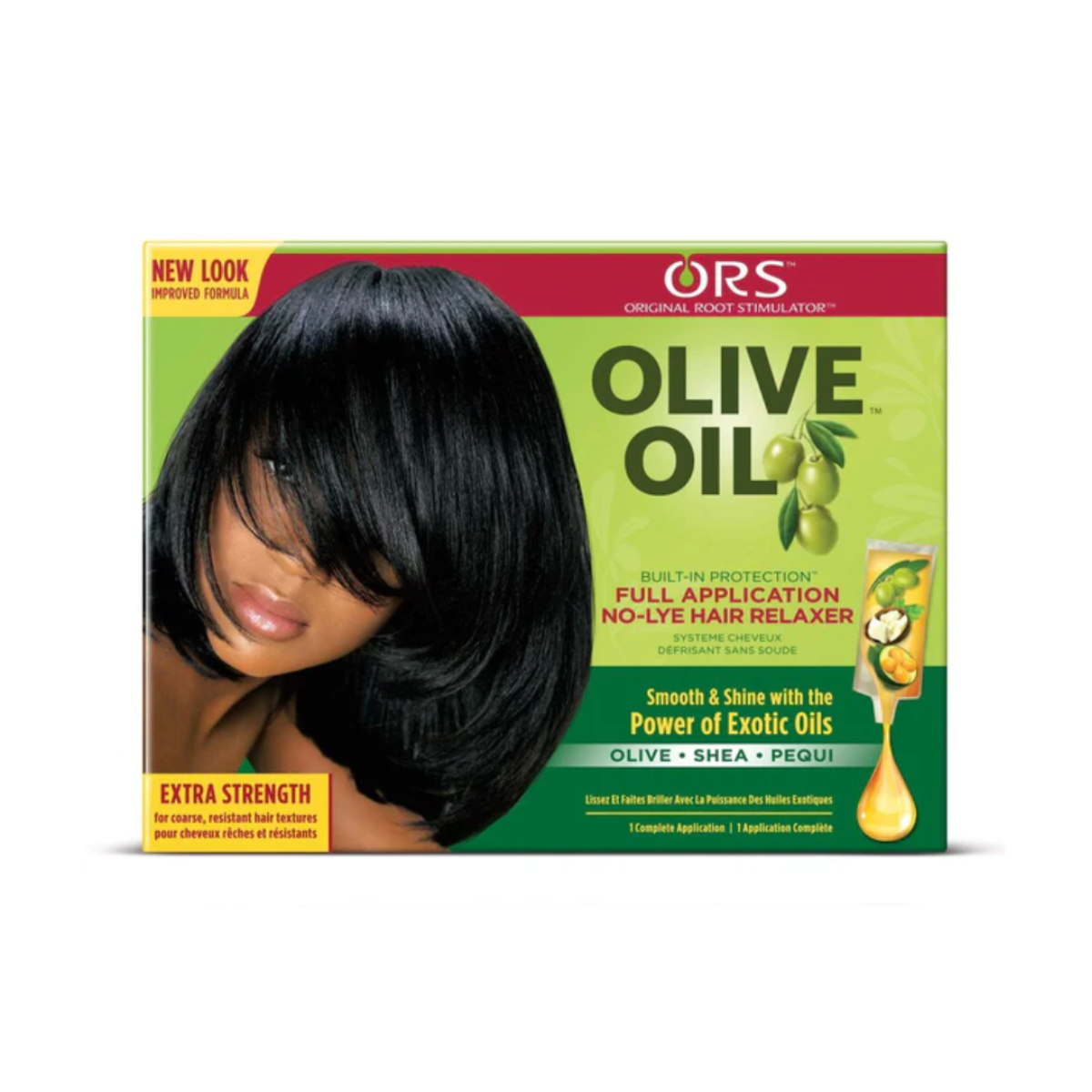 Kit Desfrisante Extra Strength Olive Oil Super - ORS