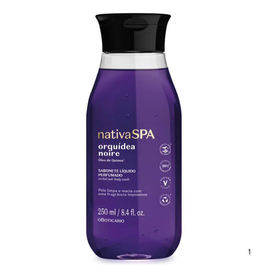 Boticario - Sabonete Liquido Orquidea noire 250ml