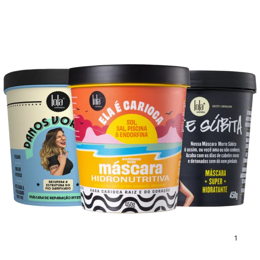 Lola Cosmetics Sudden Death Trio Kit (3 Products)