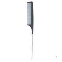 Ricki Parodi - Pente Carbono Agulha Metal 23.5cm Preto