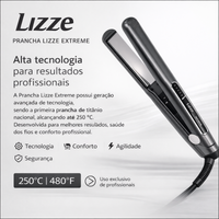 Prancha Lizze Extreme Titânio 250°C