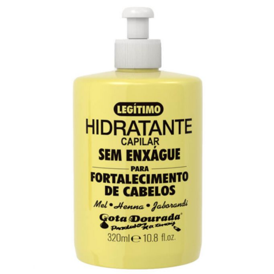 Creme de Pentear Fortalecimento 320ml - Gota Dourada