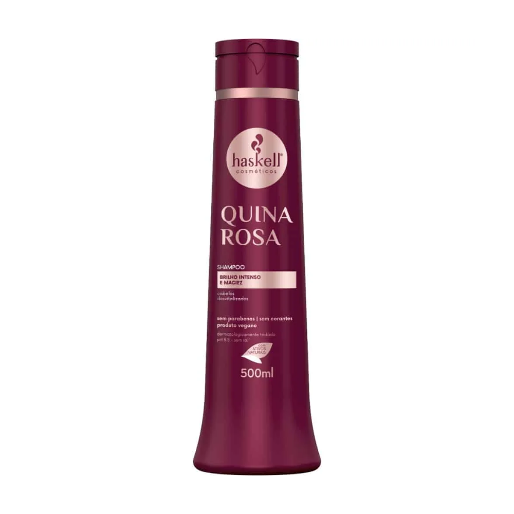 Haskell Shampoo Quina Rosa 500ml