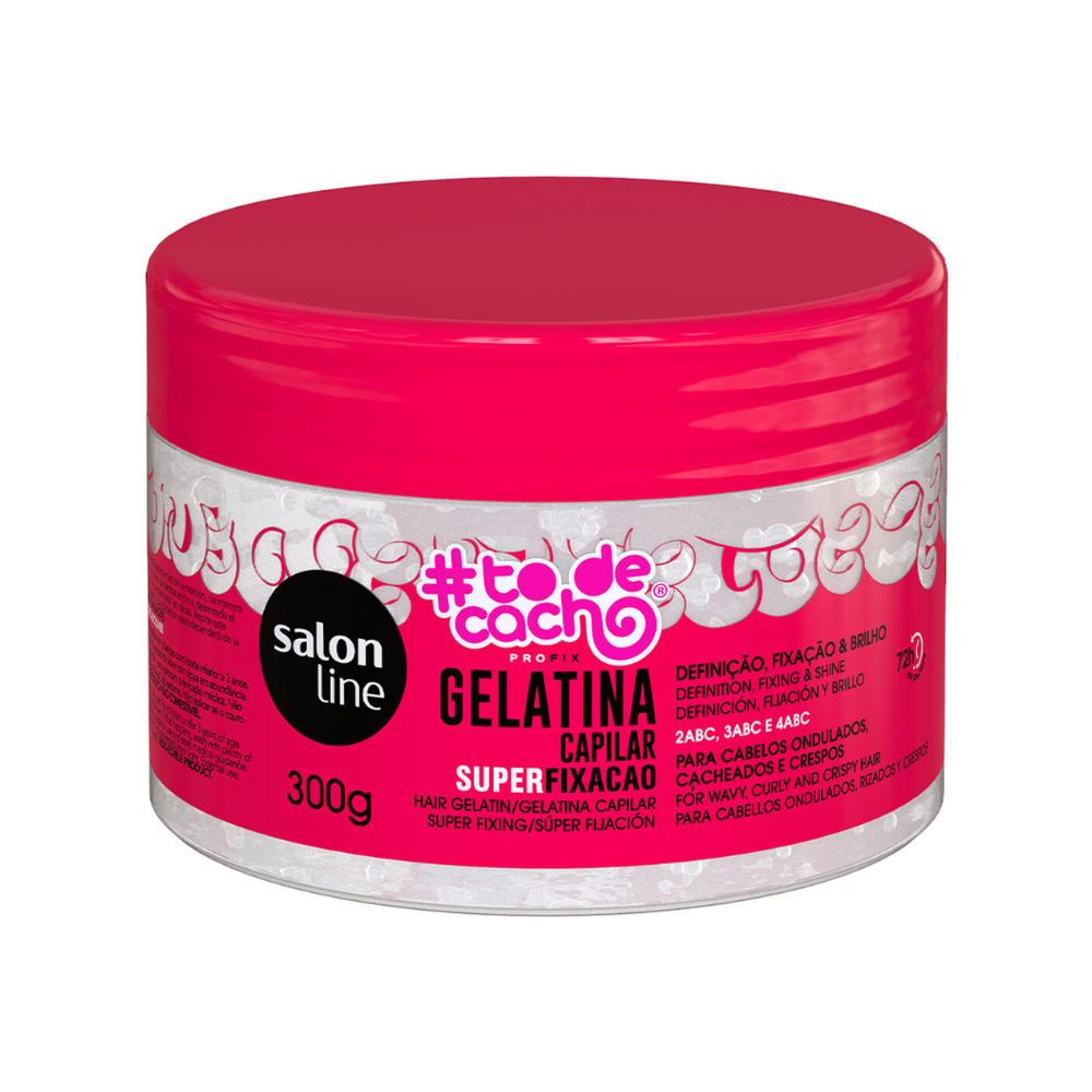 Salon Line #todecacho Gelatina Super Fixação 300g