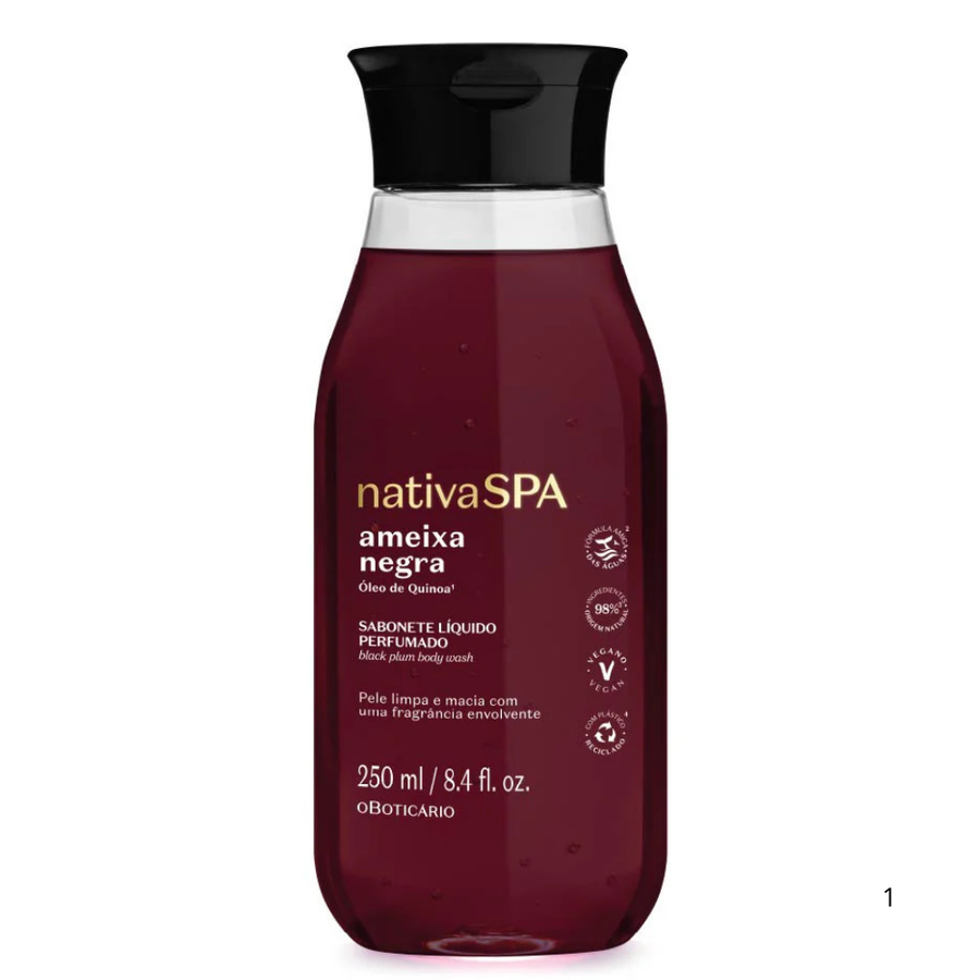Boticario-Sabonete Liquido Ameixa negra 250ml