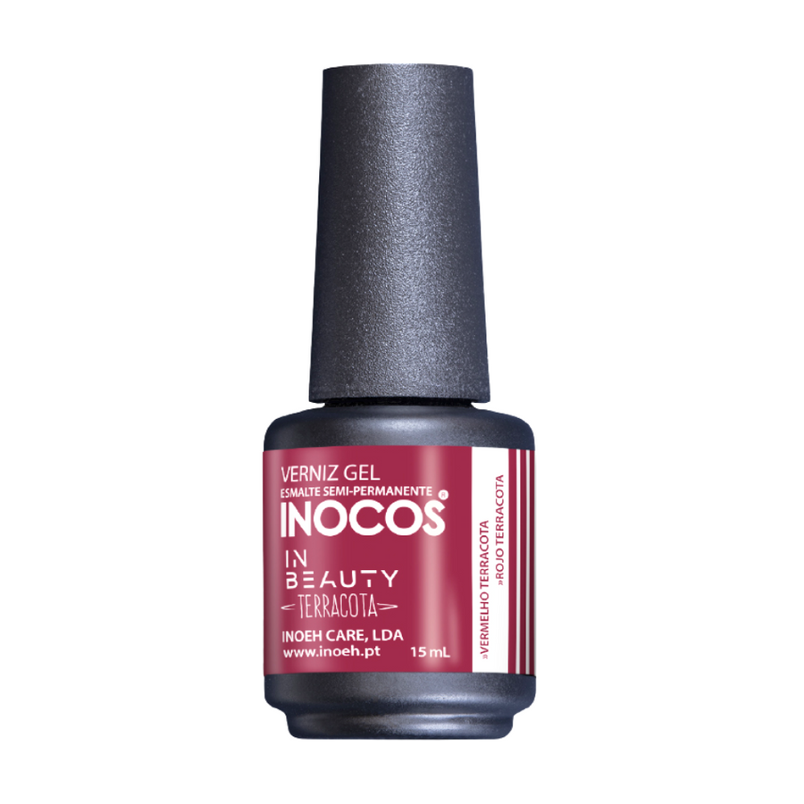 Verniz Gel In Beauty Terracota 15ml - Inocos