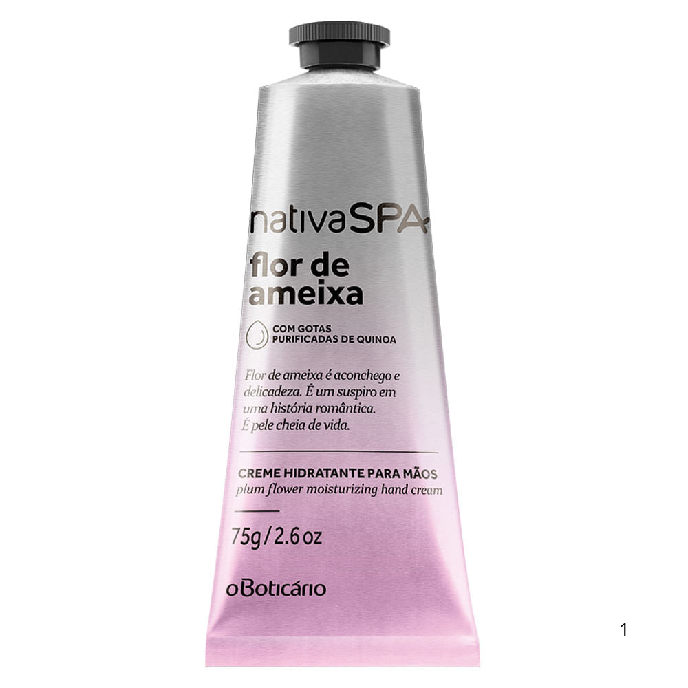 Hidratante de Mãos Flor de Ameixa Nativa Spa 75g - O Boticário
