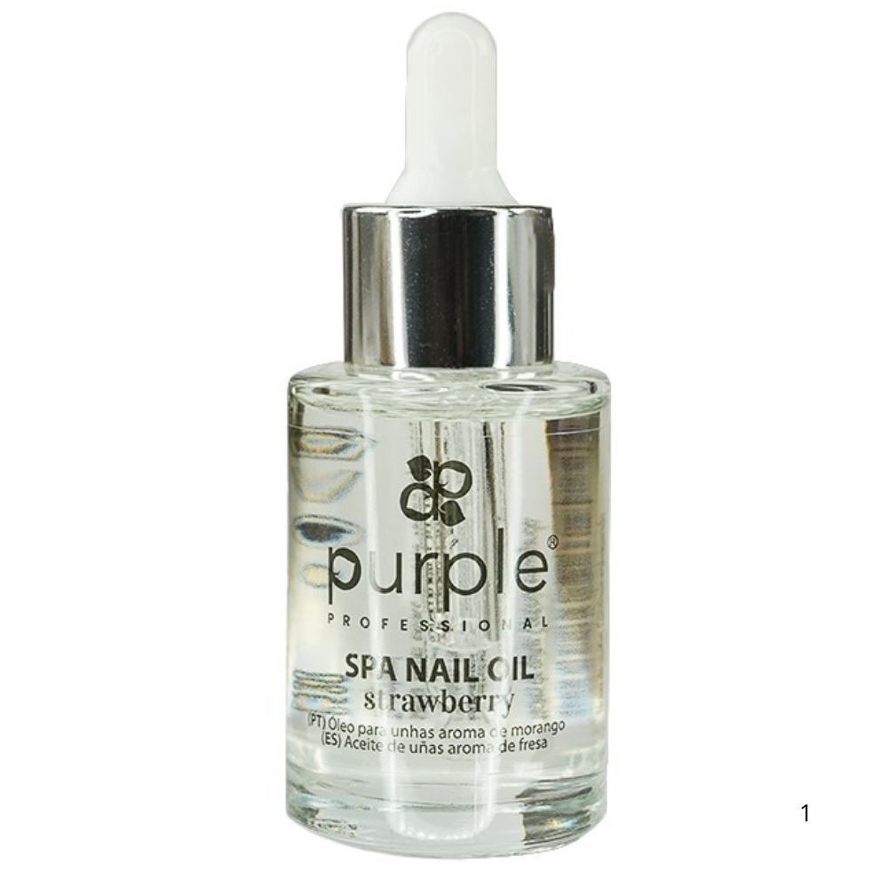 Spa Nail Oil Strawberry 30ml - Purple