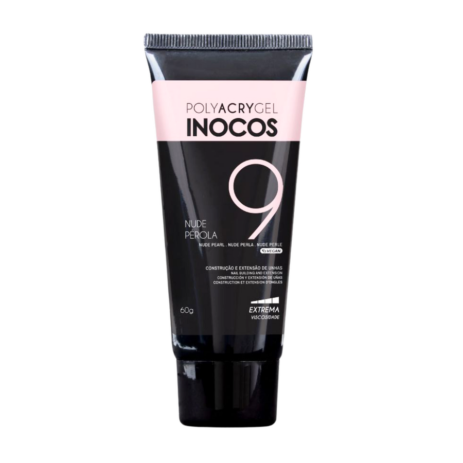 Polyacrygel Bisnaga 9 Nude Pérola 60g - Inocos