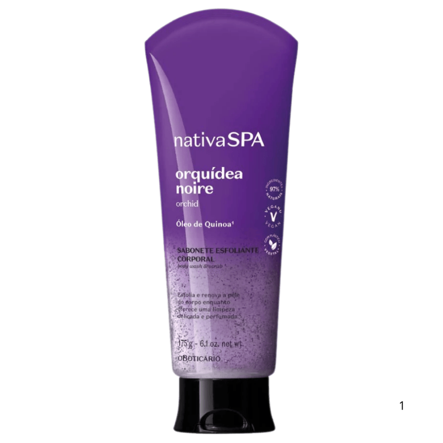 Gel de Banho Orquídea Noir Nativa Spa 175ml - O Boticário