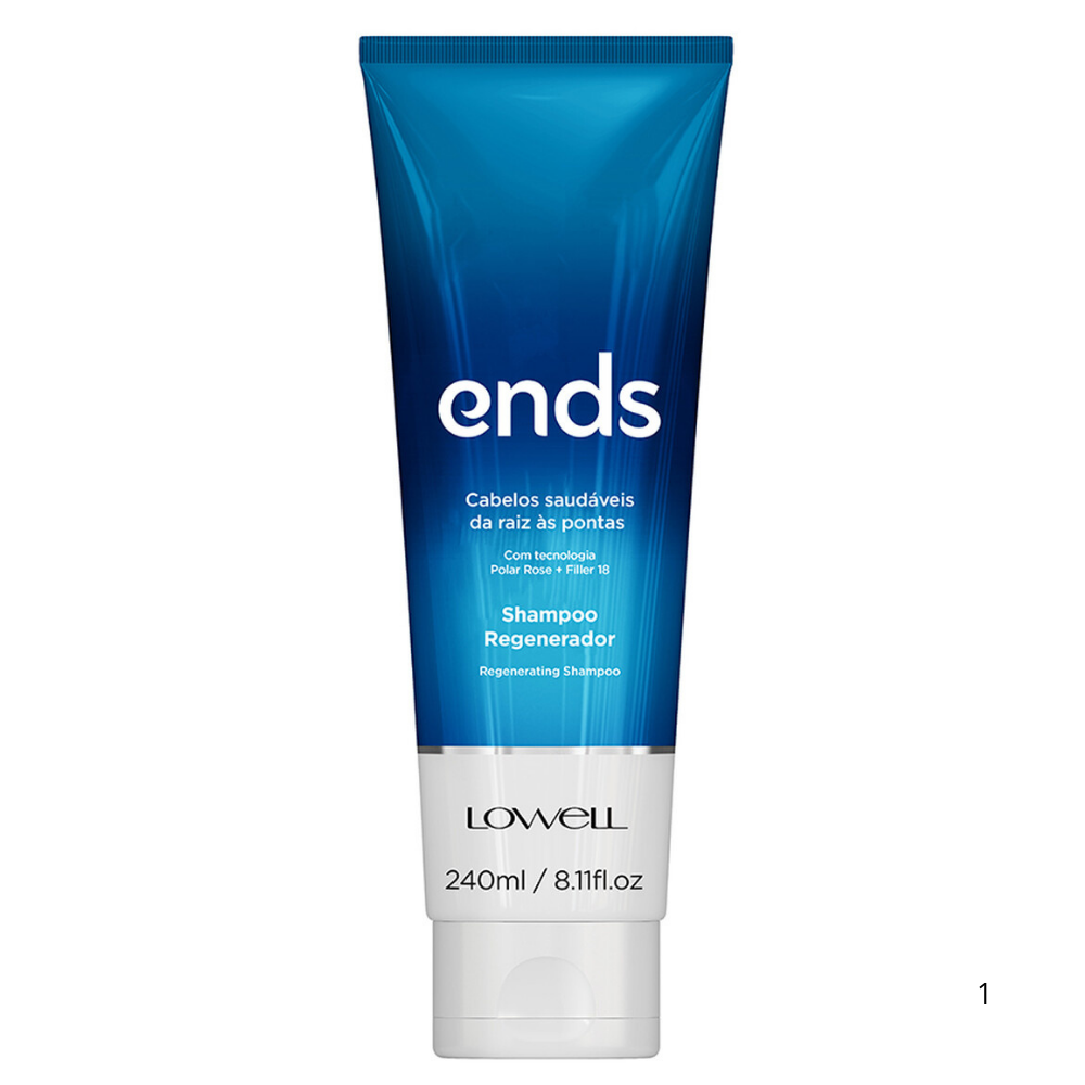 Shampoo Regenerador Ends 240ml - Lowell