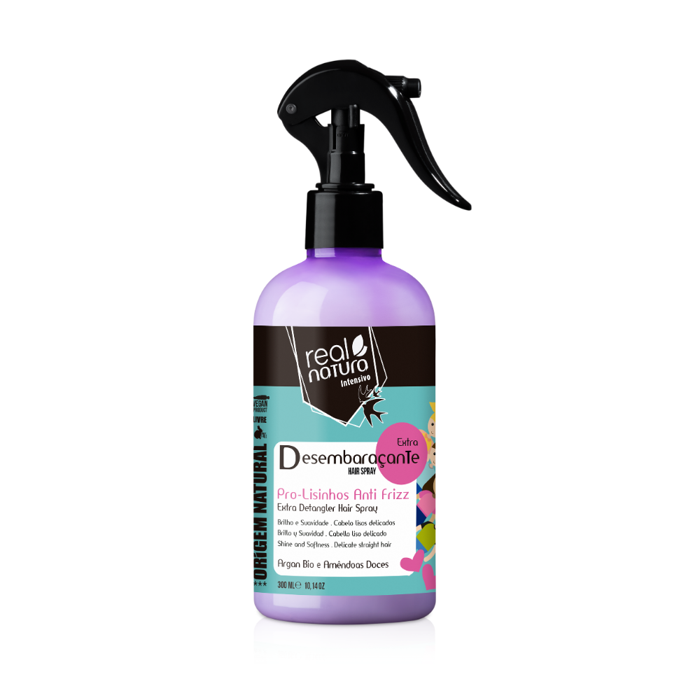 Real Natura Spray Lisinhos Anti Frizz 300ml