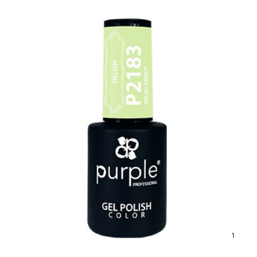 Gel Polish Delish Donut 10ml - Purple