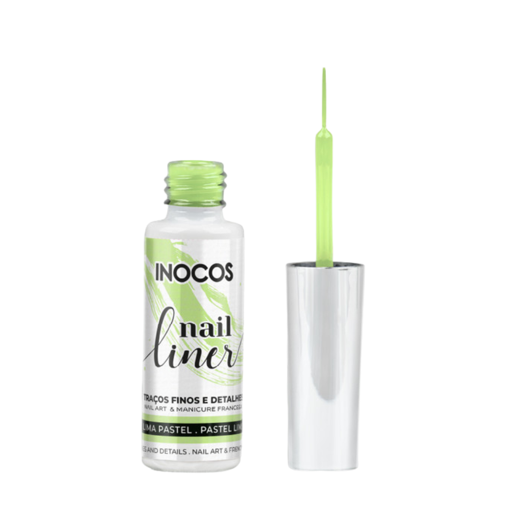Nail Liner Lima Pastel 8ml - Inocos