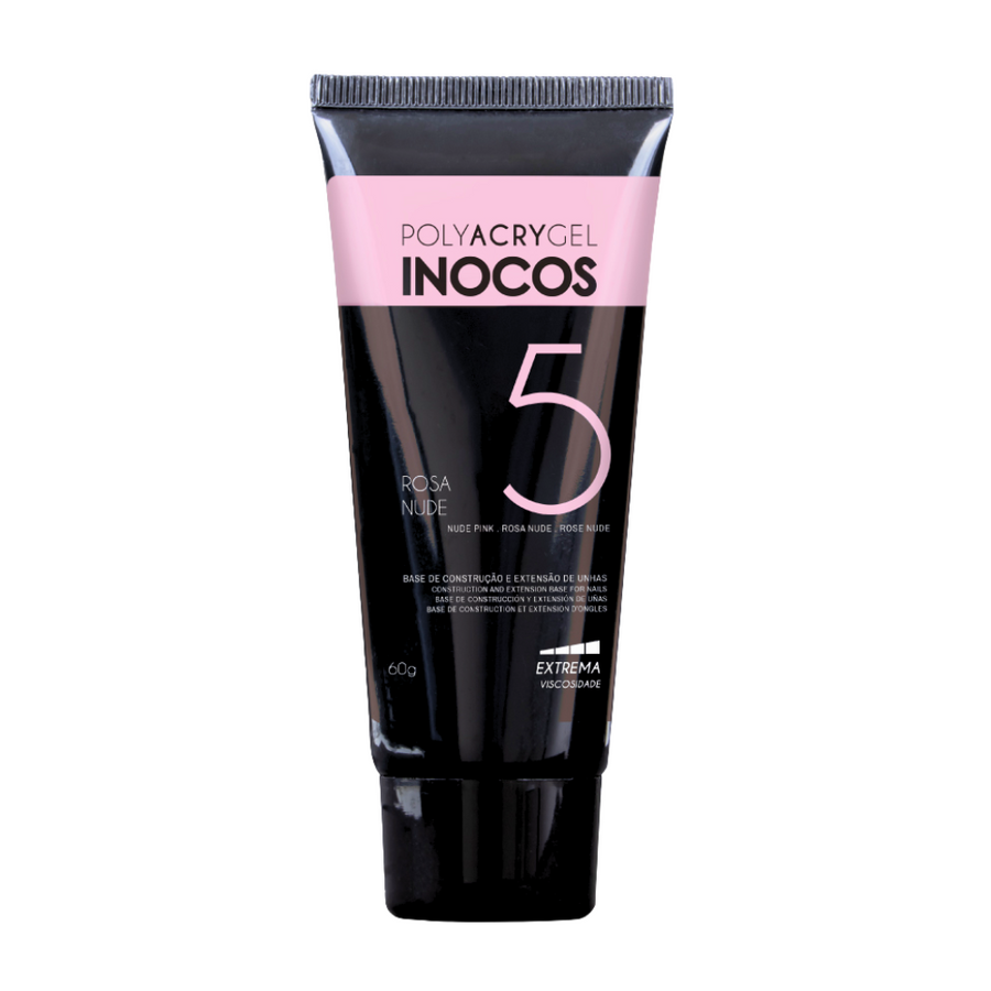 Polyacrigel Bisnaga Rosa Nude 60gr -Inocos