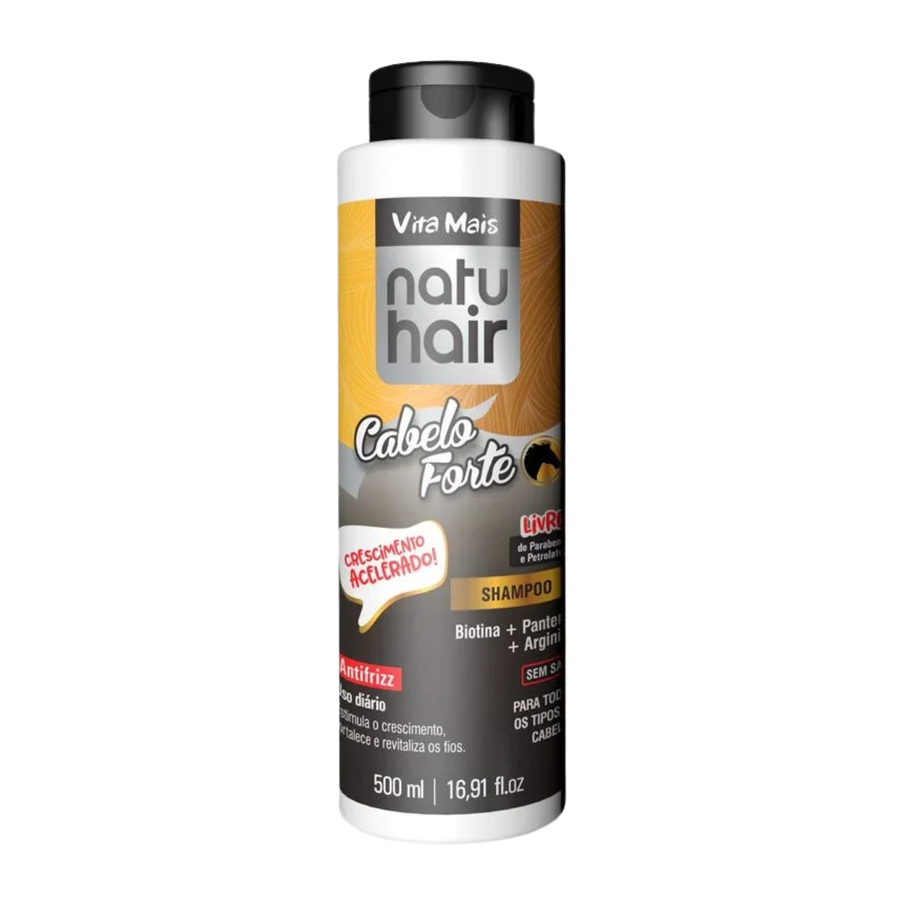 Shampoo Cabelo Forte 500ml - Natuhair