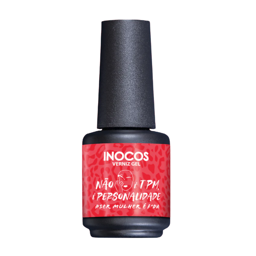 Verniz Gel Não É Tpm É Personalidade 15ml - Inocos