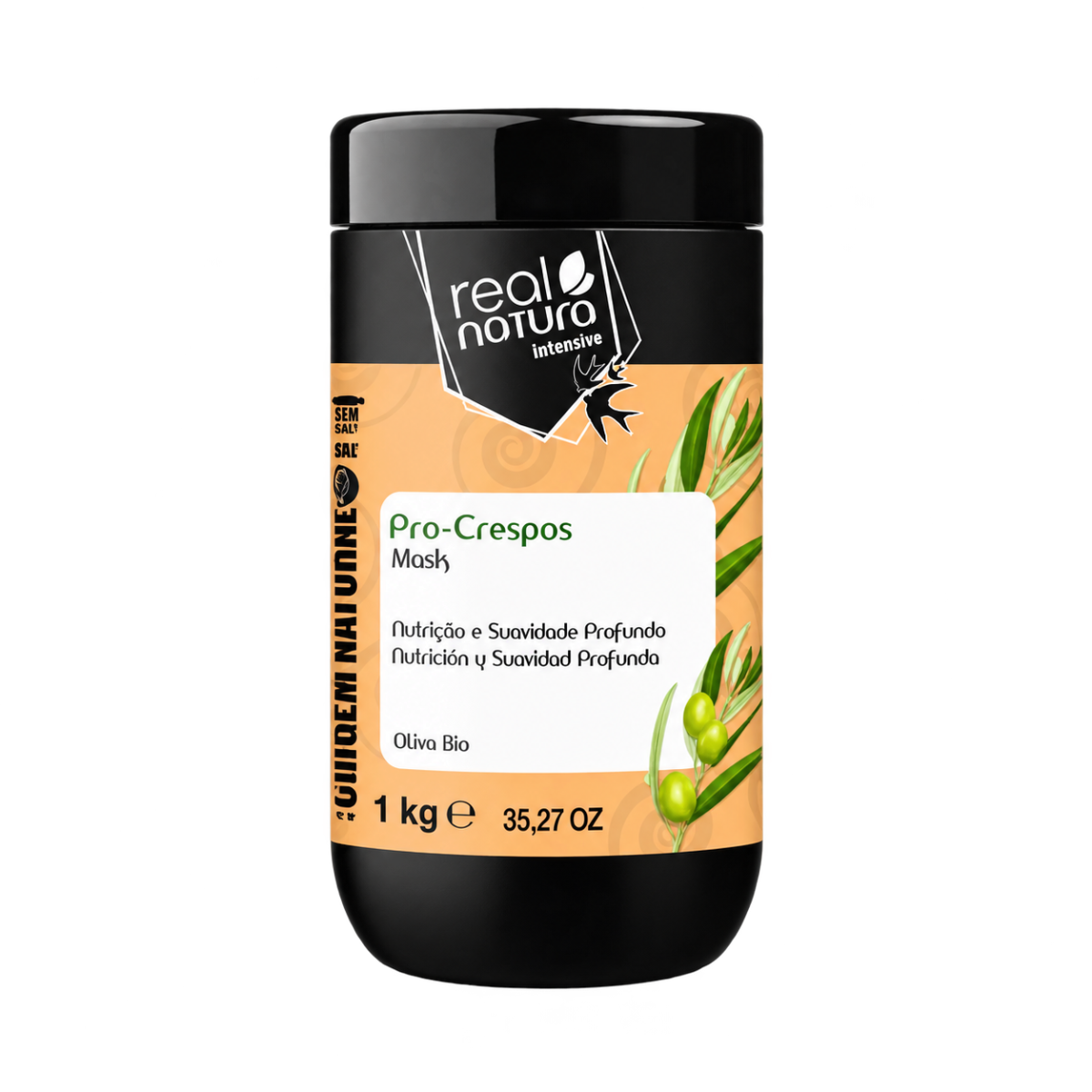 Real Natura - Máscara Pro-Crespos 1Kg