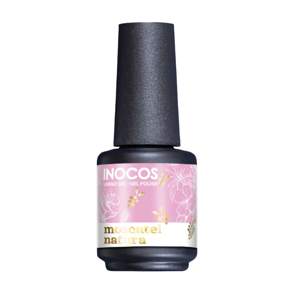 Verniz Gel Natura Lovers Wine - Moscatel 15ml - Inocos