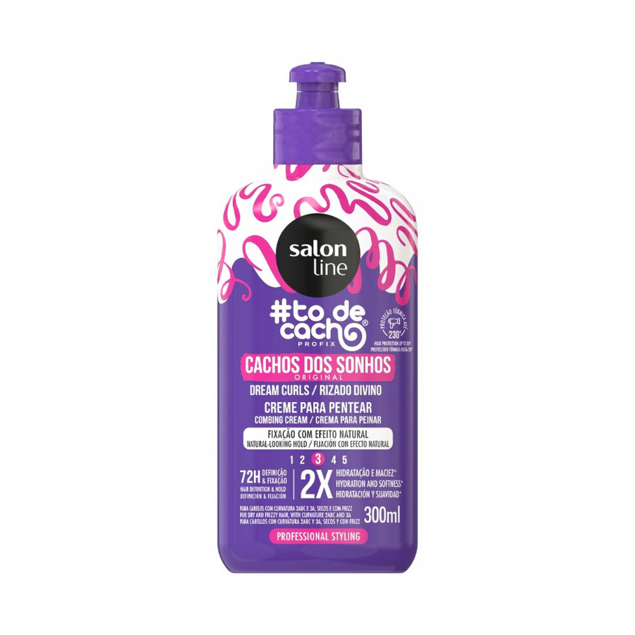 Dream Curls Leave-In Cream #todecacho 300ml - Salon Line