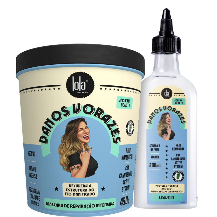 Kit Lola Cosmetics Danos Vorazes Home Care (2 Produtos)