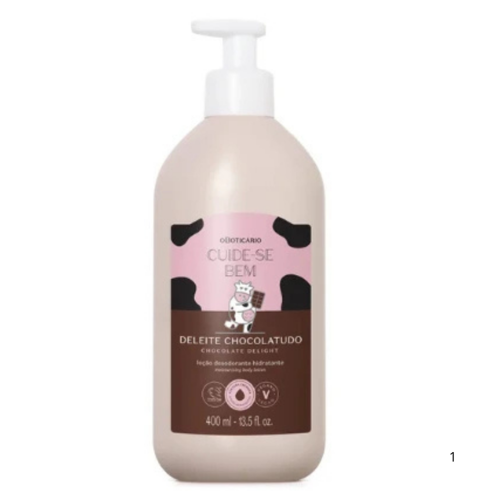Boticario -Loçao hidrante 400ml Cuide-se Bem
