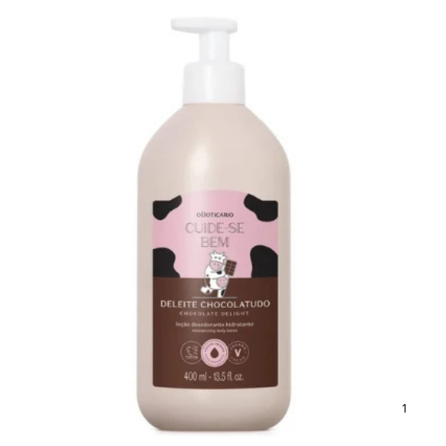Boticario -Loçao hidrante 400ml Cuide-se Bem