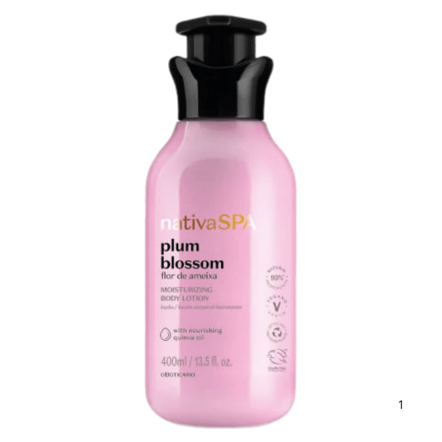 Loção Hidratante Corporal Flor de Ameixa Nativa Spa 400ml - O Boticário