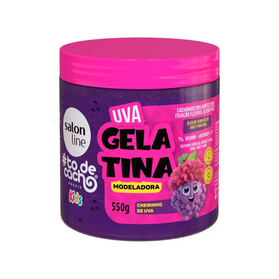 ToDeCacho Grape Kids Modeling Gelatin 550g - Salon Line
