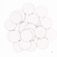 Recargas de Discos Adesivos 15mm Circulares 180 50 Unidades - Purple