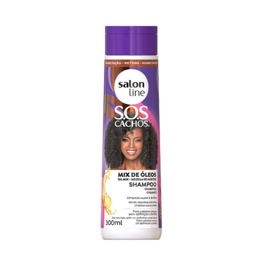 SOS Mix Oils Nourishing Shampoo 300ml - Salon Line