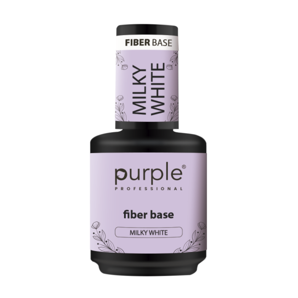 Purple - Fiber Base Milky White 15ml
