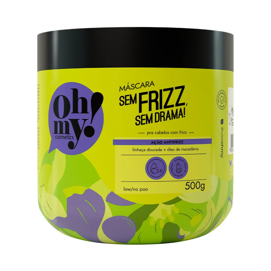 Oh My - Máscara Sem Frizz Sem Drama