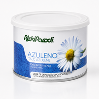 Cera Depilatória Lipossolúvel Óxido Azuleno Talco 400ml - Ricki Parodi