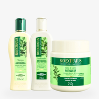Kit Bioextratus Jaborandi Para Quem Está Cansado de Ver Cabelo Caindo no Banho e na Escova