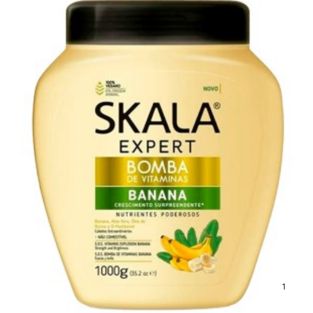 Skala - Creme Condicionante Bomba Vitaminas Banana 1Kg