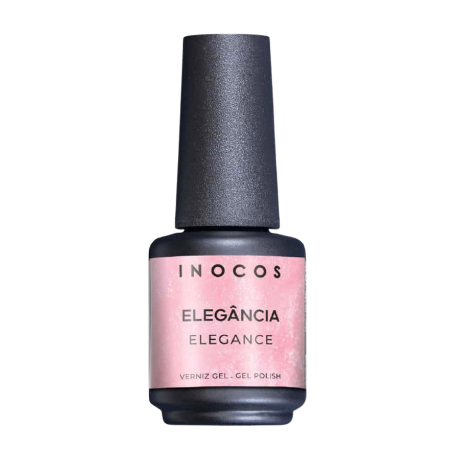 Inocos-Verniz Gel Atitude Rosa -Elegancia 15ml