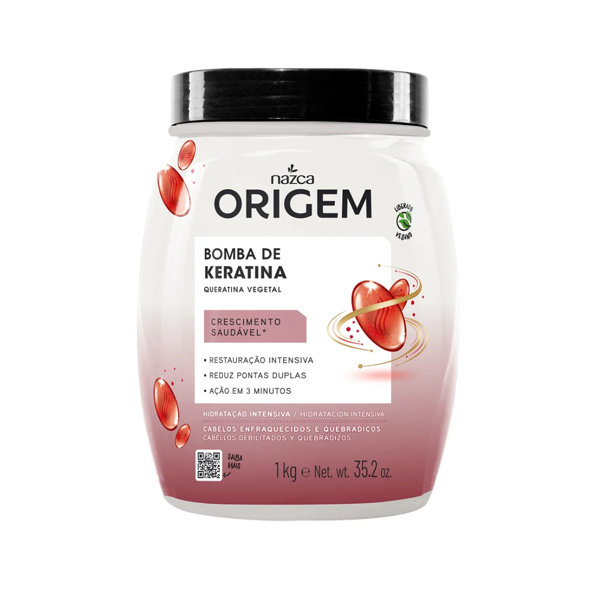 Creme de Hidratação Bomba de Keratina 1kg - Origem