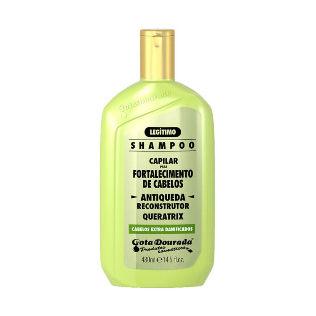Keratrix Anti-Hair Loss Strengthening Shampoo 430ml - Gota Dourada